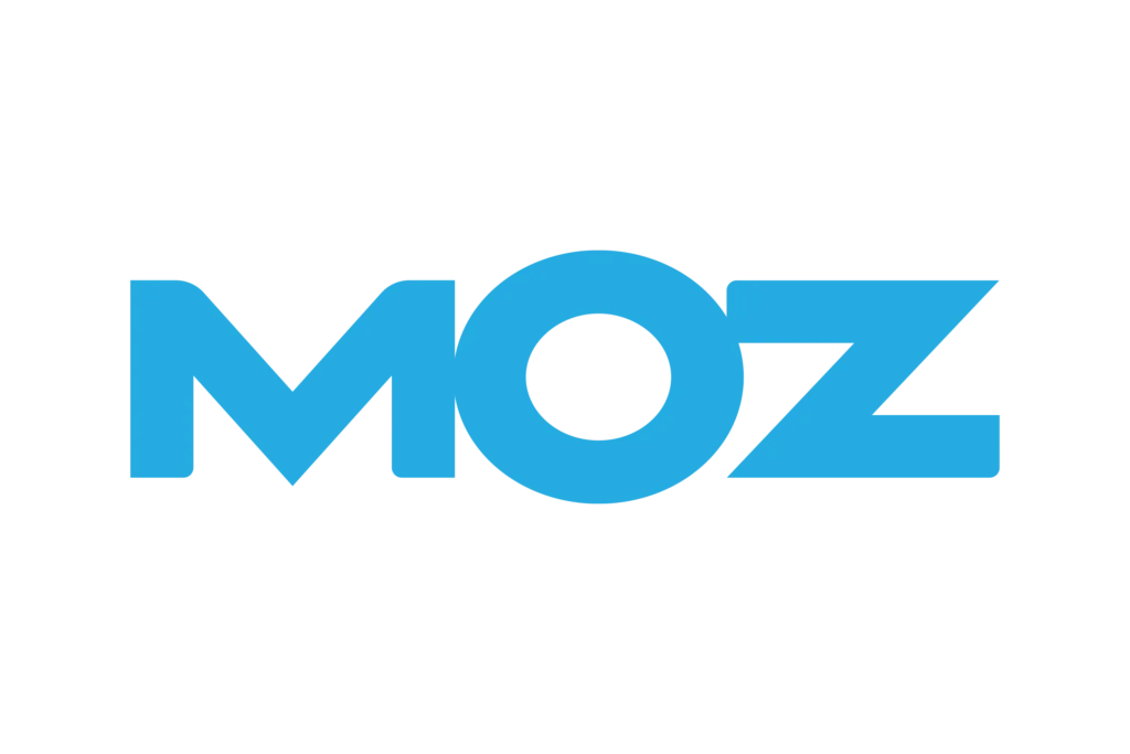 MOZ IS USED TO SEE STATISTICS, BACKLINKS ANALYSIS, AND COMPETITORS ANALYSIS